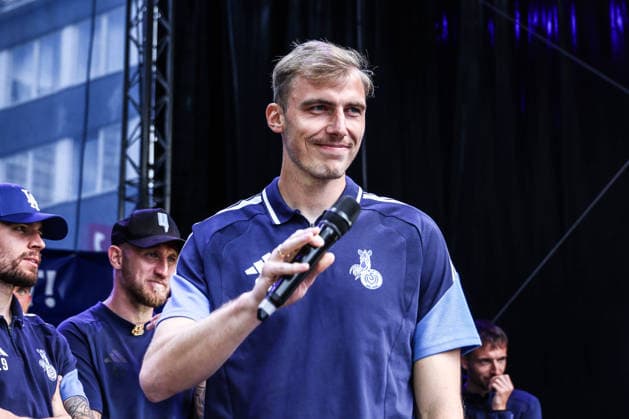 Fussball, 3.Liga Saison 2026 2027 Saisonvorbereitung MSV Duisburg auf dem Duisburger Stadtfest 19.07.2026, Königstrasse Duisburg Toni Stahl (MSV Duisburg, 33) Duisburg Königstrasse Nordrhein-Westfalen Deutschland *** Sports, Soccer, 3rd Division, 2026–2027 Season, MSV Duisburg s preseason preparations at the Duisburg City Festival on July 19, 2026, Königstrasse, Duisburg; Toni Stahl, MSV Duisburg, 33, Duisburg, Königstrasse, North Rhine-Westphalia, Germany