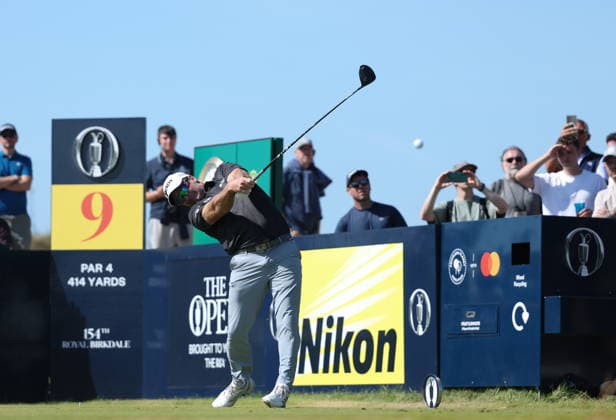 154th Open Golf Championships - Round 4 Ryan Fox of Australia in action on the 9th tee during the fourth round of the British Open Golf Championships at Royal Birkdale in Southport, Britain, 19 July 2026. SOUTHPORT UNITED KINGDOM  Copyright: xADAMxVAUGHANx