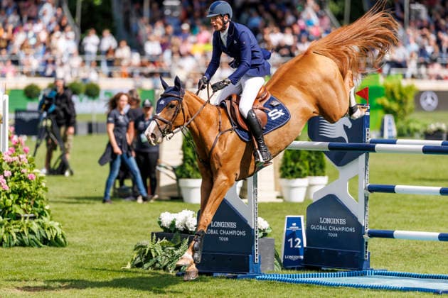 RIESENBECK - Longines Global Champions Tour of Riesenbeck 2026, RIESENBECK - Longines Global Champions Tour of Riesenbeck 2026 DEUSSER Daniel (GER), Pepita van T Meulenhof BR Longines GCT Grand Prix of Riesenbeck CSI5* - Int. jumping competition against the clock with jump-off (1.60 m) Riesenbeck, Riesenbeck International 19. July 2026 - *** RIESENBECK Longines Global Champions Tour of Riesenbeck 2026, RIESENBECK Longines Global Champions Tour of Riesenbeck 2026 DEUSSER Daniel GER, Pepita van T Meulenhof BR Longines GCT Grand Prix of Riesenbeck CSI5* International show jumping competition against the clock with a jump-off, 160 m, Riesenbeck, Riesenbeck International, July 19, 2026
