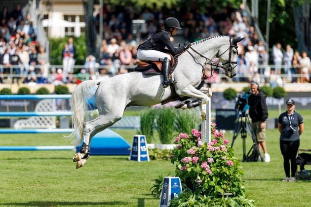 RIESENBECK - Longines Global Champions Tour of Riesenbeck 2026, RIESENBECK - Longines Global Champions Tour of Riesenbeck 2026 HINNERS Sophie (GER), Iron Dames My Prins Longines GCT Grand Prix of Riesenbeck CSI5* - Int. jumping competition against the clock with jump-off (1.60 m) Riesenbeck, Riesenbeck International 19. July 2026 - *** RIESENBECK Longines Global Champions Tour of Riesenbeck 2026, RIESENBECK Longines Global Champions Tour of Riesenbeck 2026 HINNERS Sophie GER, Iron Dames My Prins Longines GCT Grand Prix of Riesenbeck CSI5* International jumping competition against the clock with a jump-off, 160 m, Riesenbeck, Riesenbeck International, July 19, 2026