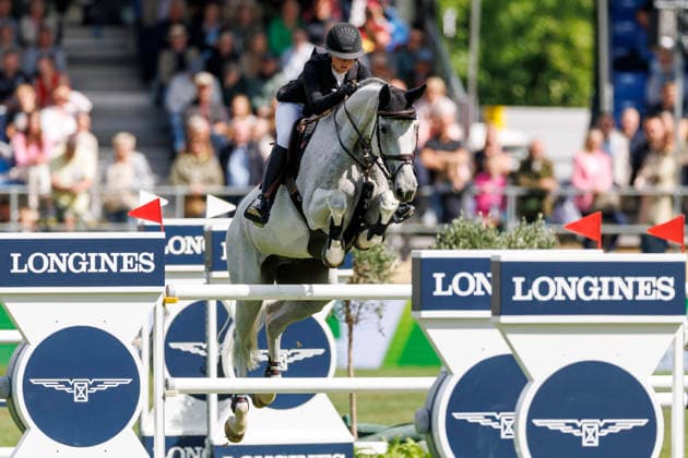 RIESENBECK - Longines Global Champions Tour of Riesenbeck 2026, RIESENBECK - Longines Global Champions Tour of Riesenbeck 2026 HINNERS Sophie (GER), Iron Dames My Prins Longines GCT Grand Prix of Riesenbeck CSI5* - Int. jumping competition against the clock with jump-off (1.60 m) Riesenbeck, Riesenbeck International 19. July 2026 - *** RIESENBECK Longines Global Champions Tour of Riesenbeck 2026, RIESENBECK Longines Global Champions Tour of Riesenbeck 2026 HINNERS Sophie GER, Iron Dames My Prins Longines GCT Grand Prix of Riesenbeck CSI5* International jumping competition against the clock with a jump-off, 160 m, Riesenbeck, Riesenbeck International, July 19, 2026
