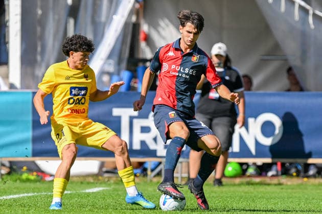 Genoa™s Kris Gecaj during the friendly match between Genoa and Trento at the Cesare Benatti Stadium in Moena, Italy - Sunday, July 19, 2026. - Soccer .  Copyright: xTanoxPecoraro LaPressex