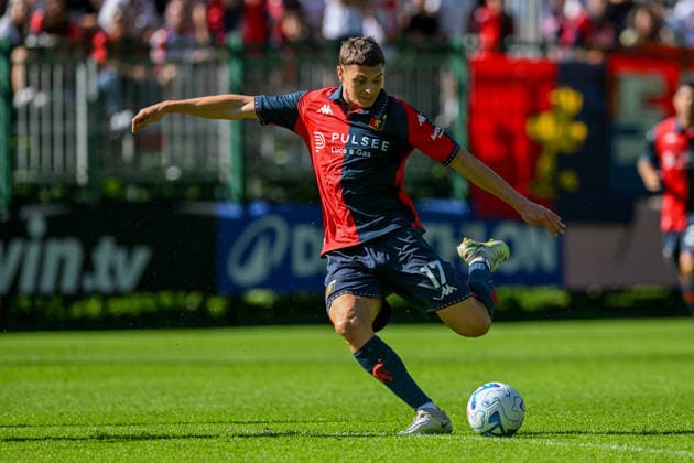 Genoa™s Elias Havel during the friendly match between Genoa and Trento at the Cesare Benatti Stadium in Moena, Italy - Sunday, July 19, 2026. - Soccer .  Copyright: xTanoxPecoraro LaPressex