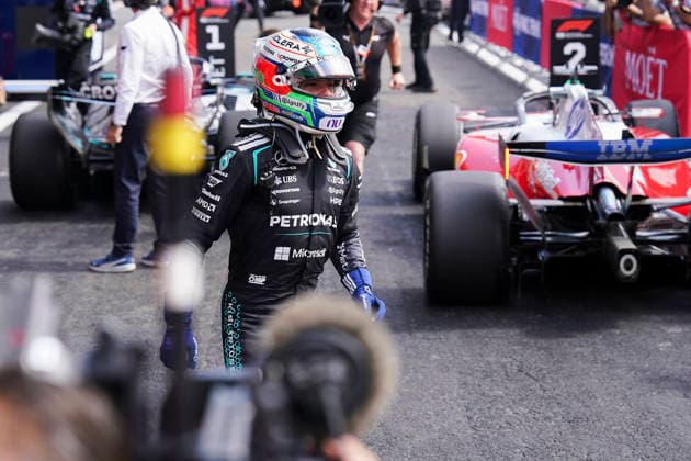 FORMULA ONE BELGIAN GRAND PRIX 2026 Kimi Antonelli 12 (ITA) Mercedes runs to celebrate with his team in parc ferme after winning the race during the Formula 1 Moet & Chandon Belgian Grand Prix 2026, 10th round of the 2026 Formula 1 World Championship, WM, Weltmeisterschaft from 17th - 19th July 2026 at Circuit de Spa-Francorchamps, Stavelot, Belgium. Credit: Robbie Hoad Every Second Media Editorial use only. All images are copyright Every Second Media Limited. No images may be reproduced without prior permission. Copyright: xIMAGO EveryxSecondxMediax ESM-2070-0404 RobbiexHoadx xEveryxSecondxMediax