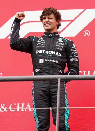 FORMULA ONE BELGIAN GRAND PRIX 2026 Kimi Antonelli 12 (ITA) Mercedes celebrates on the podium during the Formula 1 Moet & Chandon Belgian Grand Prix 2026, 10th round of the 2026 Formula 1 World Championship, WM, Weltmeisterschaft from 17th - 19th July 2026 at Circuit de Spa-Francorchamps, Stavelot, Belgium. Credit: Robbie Hoad Every Second Media Editorial use only. All images are copyright Every Second Media Limited. No images may be reproduced without prior permission. Copyright: xIMAGO EveryxSecondxMediax ESM-2070-0417 RobbiexHoadx xEveryxSecondxMediax