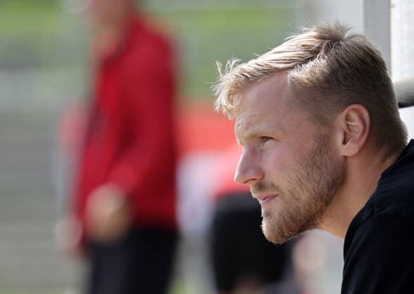 Sportdirektor Hanno Behrens (VfB Luebeck) Fussball, Herren, Saison 2026 2027, SHFV-Pokal Achtelfinale, VfB Luebeck gegen Kaltenkirchener TS , 4-1 DFL REGULATIONS PROHIBIT ANY USE OF PHOTOGRAPHS AS IMAGE SEQUENCES AND OR QUASI-VIDEO. *** Sports Director Hanno Behrens, VfB Lübeck Soccer, Men s Team, 2026–2027 Season, SHFV Cup Round of 16, VfB Lübeck vs. Kaltenkirchener TS, 4–1. DFL regulations prohibit any use of photographs as image sequences and or quasi-video.