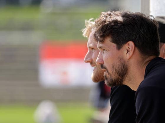 Fussball, Herren, Saison 2026 2027, SHFV-Pokal Achtelfinale, VfB Luebeck gegen Kaltenkirchener TS , 4-1 DFL REGULATIONS PROHIBIT ANY USE OF PHOTOGRAPHS AS IMAGE SEQUENCES AND OR QUASI-VIDEO. *** Soccer, Men s, 2026–2027 Season, SHFV Cup Round of 16, VfB Lübeck vs. Kaltenkirchener TS, 4–1. DFL regulations prohibit any use of photographs as image sequences and or quasi-video.