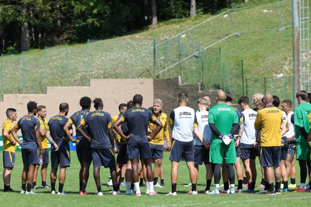 Football, Italy, Hellas Verona, Training