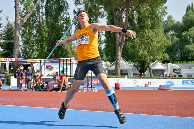 Vincent ARMSTROFF (Germany, SV Halle, 10-Kampf) ITA, European Atheltics U18 Championships, Athletics, 19.07.2026, ITA, European Atheltics U18 Championships, Athletics, 19.07.2026, *** Vincent ARMSTROFF, Germany, SV Halle, 10-event competition, ITA, European Athletics U18 Championships, Athletics, July 19, 2026, ITA, European Athletics U18 Championships, Athletics, July 19, 2026, Copyright: xEibnerxPressefoto JanxPapenfussx EP_JPS