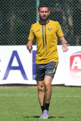 Foto IPP Emanuele Pennacchio Folgaria 19 07 2026 training session the preseason camp 2026-2027 Nella foto Daniele Buzzegoli assistant head coach of Hellas Verona FC italyphotopress world copyright Folgaria italy Italia ITALY  Copyright: xR4924_italyphotopressx
