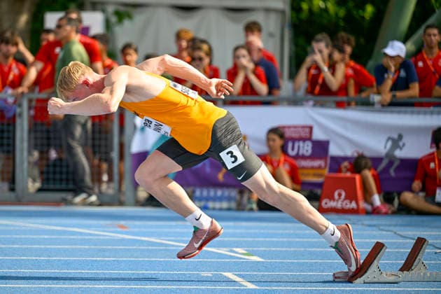 Erik SIEPMANN (Germany, MTV Wittmund, 400m Huerden) ITA, European Atheltics U18 Championships, Athletics, 19.07.2026, ITA, European Atheltics U18 Championships, Athletics, 19.07.2026, *** Erik SIEPMANN, Germany, MTV Wittmund, 400m Hurdles, ITA, European Athletics U18 Championships, Track and Field, July 19, 2026, ITA, European Athletics U18 Championships, Track and Field, July 19, 2026, Copyright: xEibnerxPressefoto JanxPapenfussx EP_JPS