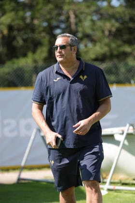 Foto IPP Emanuele Pennacchio Folgaria 19 07 2026 training session the preseason camp 2026-2027 Nella foto Italo Zanzi Executive Chairman of Hellas Verona FC of Hellas Verona italyphotopress world copyright Folgaria italy Italia ITALY  Copyright: xR4924_italyphotopressx
