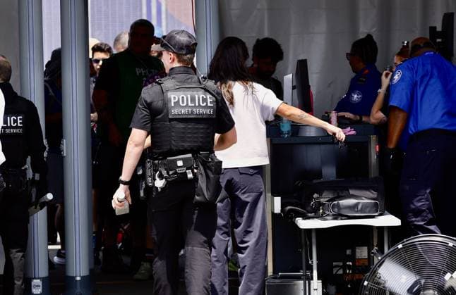 Football, 2026 FIFA World Cup, Final, Spain v Argentina, Strict security checks at the stadium