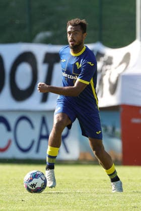SOCCER - Other - Hellas Verona - Training and Friendly Match Photo by IPA ABACAPRESS.COM86813261 - Antoine Bernede of Hellas Verona FC during the friendly match between Hellas Verona and Rovereto at Sporting Center La Pineta. Verona Italy  Copyright: xIPAxSport ABACAx