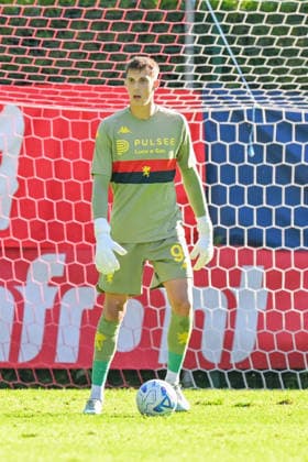 Genoa™s Franz Stolz during the friendly match between Genoa and Trento at the Cesare Benatti Stadium in Moena, Italy - Sunday, July 19, 2026. - Soccer .  Copyright: xTanoxPecoraro LaPressex