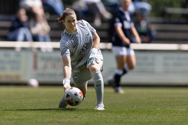 Fußball I Frauen I Testspiel I SV Meppen 1912 e.V. - VfL Wolfsburg I 19.07.2026 Stina Johannes (1, VfL Wolfsburg) Herzlake Hasetalstadion Niedersachsen Deutschland *** Soccer I Women I Friendly Match I SV Meppen 1912 e.V. vs. VfL Wolfsburg I July 19, 2026 Stina Johannes 1, VfL Wolfsburg Herzlake Hasetalstadion Lower Saxony Germany Copyright: xLobeca CedricxSiefkerx