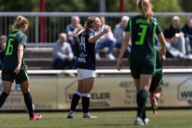 Fußball I Frauen I Testspiel I SV Meppen 1912 e.V. - VfL Wolfsburg I 19.07.2026 Bente Marie Bode (14, SV Meppen 1912 e.V.) Herzlake Hasetalstadion Niedersachsen Deutschland *** Soccer I Women I Friendly Match I SV Meppen 1912 e.V. vs. VfL Wolfsburg I July 19, 2026 Bente Marie Bode 14, SV Meppen 1912 e.V. Herzlake Hasetalstadion Lower Saxony Germany Copyright: xLobeca CedricxSiefkerx