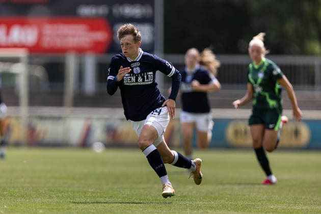 Fußball I Frauen I Testspiel I SV Meppen 1912 e.V. - VfL Wolfsburg I 19.07.2026 Sarah Dittrich (19, SV Meppen 1912 e.V.) Herzlake Hasetalstadion Niedersachsen Deutschland *** Soccer I Women I Friendly Match I SV Meppen 1912 e.V. vs. VfL Wolfsburg I July 19, 2026 Sarah Dittrich, 19, SV Meppen 1912 e.V. Herzlake Hasetalstadion, Lower Saxony, Germany Copyright: xLobeca CedricxSiefkerx