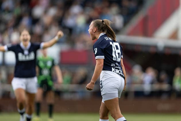 Fußball I Frauen I Testspiel I SV Meppen 1912 e.V. - VfL Wolfsburg I 19.07.2026 Lana Hubbeling (18, SV Meppen 1912 e.V.) Jubelt nach einem Tor. Herzlake Hasetalstadion Niedersachsen Deutschland *** Soccer I Women I Friendly Match I SV Meppen 1912 e.V. vs. VfL Wolfsburg I July 19, 2026 Lana Hubbeling, 18, SV Meppen 1912 e.V., celebrates a goal at Herzlake Hasetalstadion, Lower Saxony, Germany Copyright: xLobeca CedricxSiefkerx