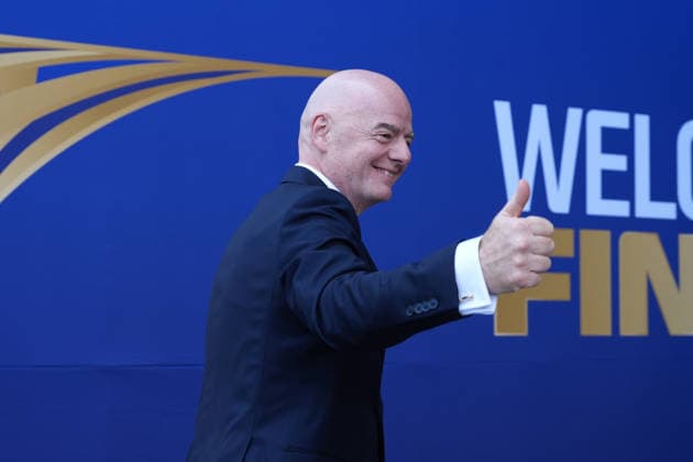 Football, 2026 FIFA World Cup, Final, Spain v Argentina, FIFA President Gianni Infantino