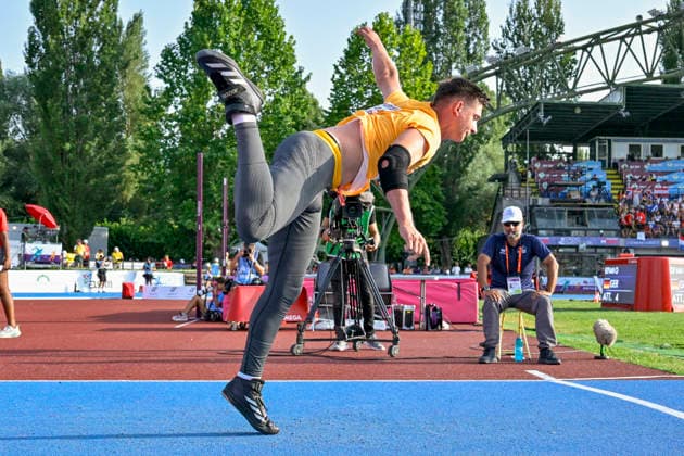 Oliver Zeno ISPAN (Germany, LG Stadtwerke Muenchen, Speerwurf) ITA, European Atheltics U18 Championships, Athletics, 19.07.2026, ITA, European Atheltics U18 Championships, Athletics, 19.07.2026, *** Oliver Zeno ISPAN Germany, LG Stadtwerke Munich, Javelin Throw ITA, European Athletics U18 Championships, Athletics, July 19, 2026, ITA, European Athletics U18 Championships, Athletics, July 19, 2026, Copyright: xEibnerxPressefoto JanxPapenfussx EP_JPS