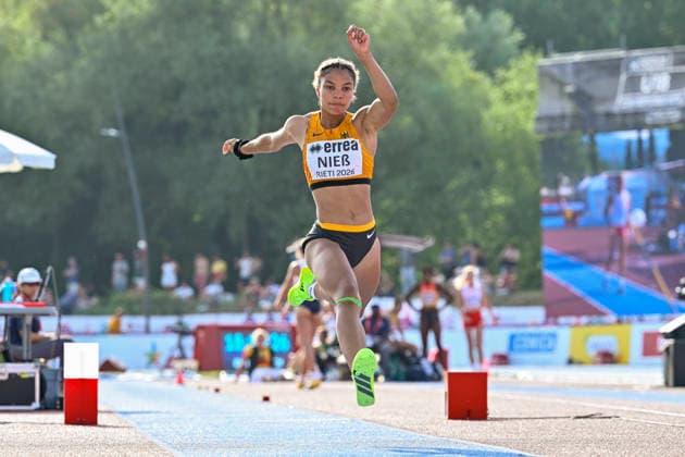 Olivia NIESS (Germany, Sportclub Magdeburg, Dreisprung) ITA, European Atheltics U18 Championships, Athletics, 19.07.2026, ITA, European Atheltics U18 Championships, Athletics, 19.07.2026, *** Olivia NIESS Germany, Magdeburg Sports Club, Triple Jump ITA, European Athletics U18 Championships, Athletics, July 19, 2026, ITA, European Athletics U18 Championships, Athletics, July 19, 2026, Copyright: xEibnerxPressefoto JanxPapenfussx EP_JPS