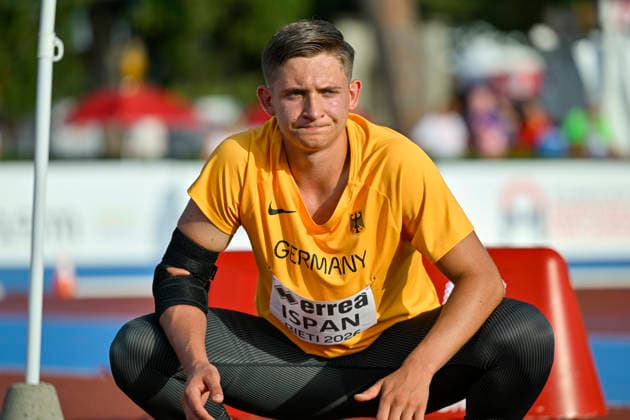 Oliver Zeno ISPAN (Germany, LG Stadtwerke Muenchen, Speerwurf) ITA, European Atheltics U18 Championships, Athletics, 19.07.2026, ITA, European Atheltics U18 Championships, Athletics, 19.07.2026, *** Oliver Zeno ISPAN Germany, LG Stadtwerke Munich, Javelin Throw ITA, European Athletics U18 Championships, Athletics, July 19, 2026, ITA, European Athletics U18 Championships, Athletics, July 19, 2026, Copyright: xEibnerxPressefoto JanxPapenfussx EP_JPS