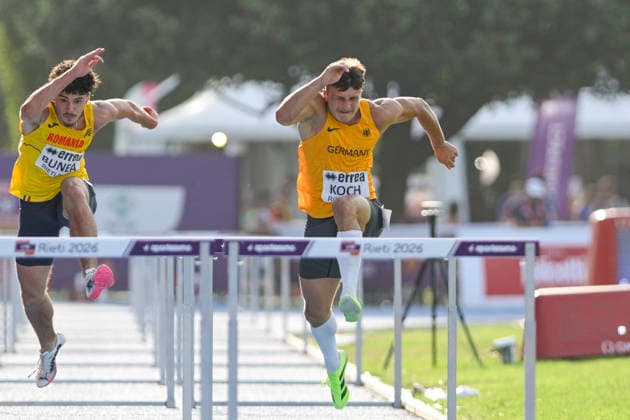 Luca KOCH (Germany, LAC Erdgas Chemnitz e.V., 110m Huerden) ITA, European Atheltics U18 Championships, Athletics, 19.07.2026, ITA, European Atheltics U18 Championships, Athletics, 19.07.2026, *** Luca KOCH, Germany, LAC Erdgas Chemnitz e.V., 110m Hurdles, ITA, European Athletics U18 Championships, Athletics, July 19, 2026, ITA, European Athletics U18 Championships, Athletics, July 19, 2026, Copyright: xEibnerxPressefoto JanxPapenfussx EP_JPS