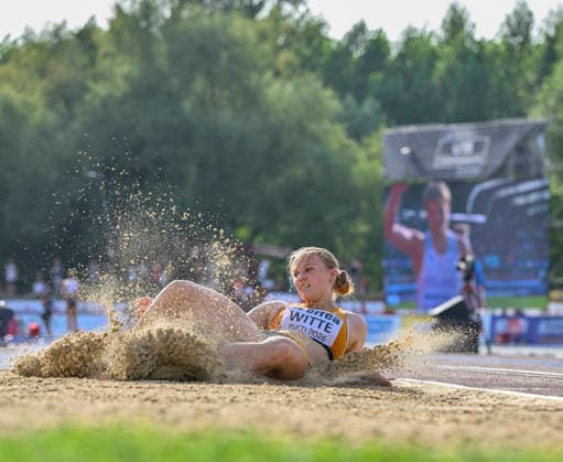 Maja WITTE (Germany, Haldensleber Sportclub, Dreisprung) ITA, European Atheltics U18 Championships, Athletics, 19.07.2026, ITA, European Atheltics U18 Championships, Athletics, 19.07.2026, *** Maja WITTE, Germany, Haldensleber Sportclub, Triple Jump, ITA, European Athletics U18 Championships, Athletics, July 19, 2026, ITA, European Athletics U18 Championships, Athletics, July 19, 2026, Copyright: xEibnerxPressefoto JanxPapenfussx EP_JPS