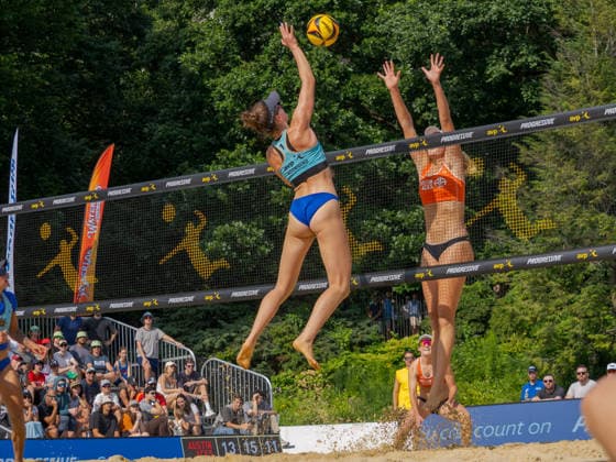 Beach volleyball, tournament in New York