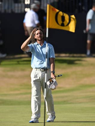 Tommy Fleetwood (ENG) on the 18th Green 154th Open Golf Championships, Royal Birkdale, Southport, UK - 19 Jul 2026Southport Royal Birkdale United Kingdom  Copyright: xGreigxCowie Shutterstockx 16988299bp