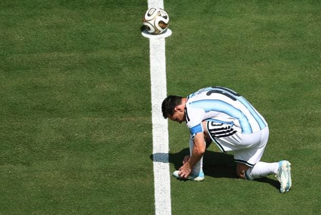 US Soccer World Cup Spain - Argentina 9208663 19.07.2026 Argentina s Lionel Messi is seen before the FIFA World Cup, WM, Weltmeisterschaft, Fussball 2026 final soccer match between Spain and Argentina at New York New Jersey Stadium in East Rutherford, New Jersey, the United States. Nafis Sirazetdinov Sputnik East Rutherford New Jersey USA  Copyright: xNafisxSirazetdinovx