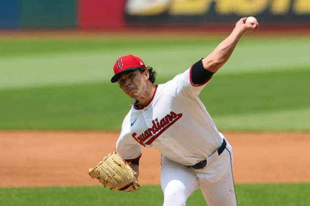 MLB, Baseball Herren, USA 2026: Pirates Vs Guardians JUL 19 July 19, 2026: Cleveland Guardians pitcher Joey Cantillo (54) throws a pitch during the third inning of the Major League Baseball game between the Pittsburgh Pirates and Cleveland Guardians at Progressive Field in Cleveland, Ohio. Brian Fisher CSM (Credit Image: Â Brian Fisher Cal Media) Cleveland Ohio United States of America EDITORIAL USE ONLY Copyright: xx ZUMA-20260719_zma_c04_001.jpg BrianxFisherx csmphotothree504900