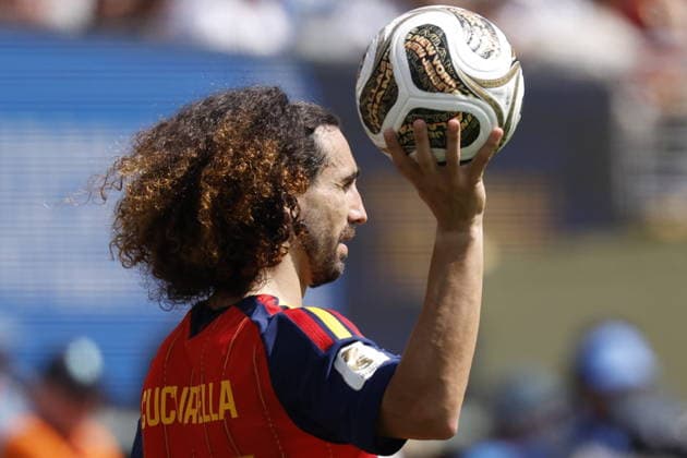 FIFA World Cup, WM, Weltmeisterschaft, Fussball 2026 final - Spain vs Argentina Marc Cucurella of Spain in action during the FIFA World Cup 2026 final match Spain against Argentina, in New Jersey, USA, 19 July 2026. EAST RUTHERFORD United States  Copyright: xSHAWNxTHEWx
