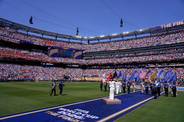 Spain v Argentina: Final - FIFA World Cup, WM, Weltmeisterschaft, Fussball 2026 Jennifer Hudson performs during the FIFA World Cup 2026 Final match between Spain and Argentina at New York New Jersey Stadium on July 19, 2026 in East Rutherford, United States. East Rutherford NJ United States  Copyright: xJosexBretonx originalFilename:bretonhernandez-spainvar260719_npIx4.jpg