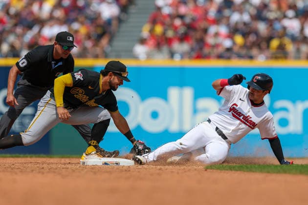 Baseball, MLB, Pittsburgh Pirates v Cleveland Guardians