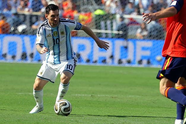 FIFA World Cup, WM, Weltmeisterschaft, Fussball 2026 final - Spain vs Argentina Lionel Messi of Argentina in action during the FIFA World Cup 2026 final match Spain against Argentina, in New Jersey, USA, 19 July 2026. EAST RUTHERFORD United States  Copyright: xCHRISTOPHERxNEUNDORFx