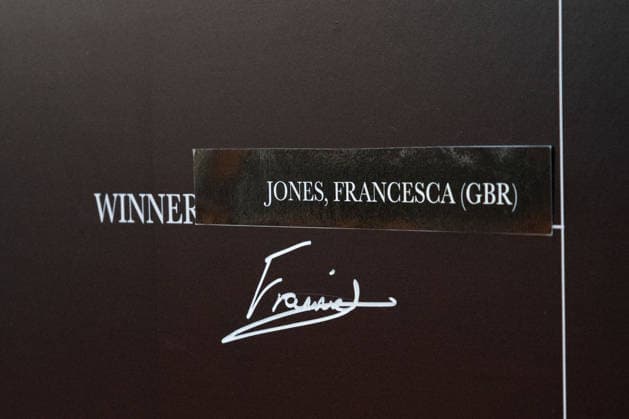 TENNIS - International Tennis Tournament - ATV Bancomat Tennis Open Photo by IPA ABACAPRESS.COM86819723 - The signature of winner Francesca Jones of Great Britain on the main draw board after the 2026 ATV BANCOMAT Tennis Open singles final at Circolo Antico Tiro a Volo in Rome, Italy. Rome Italy  Copyright: xIPAxSport ABACAx