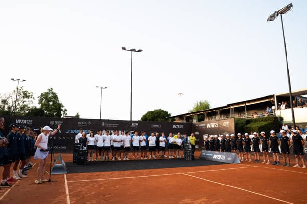 TENNIS - International Tennis Tournament - ATV Bancomat Tennis Open Photo by IPA ABACAPRESS.COM86819892 - Francesca Jones of Great Britain celebrates during the award ceremony for the singles final of the 2026 ATV BANCOMAT Tennis Open at the Circolo Antico Tiro a Volo in Rome, Italy. Rome Italy  Copyright: xIPAxSport ABACAx
