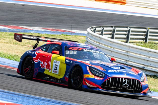 GT World Challenge Europe By AWS - Misano 2026 - Race 2 Dani JUNCADELLA and Chris LULHAM drive the ( 3) Mercedes-AMG GT3 EVO of team Mercedes - AMG Team Verstappen Racing during Race 2 of the fifth round of the GT World Challenge Europe by AWS at Misano World Circuit - Marco Simoncelli in Misano, Italy, on July 19, 2026. Misano Italy Italy  Copyright: xFabioxPellicciax originalFilename:pelliccia-gtworldc260719_npXf9.jpg