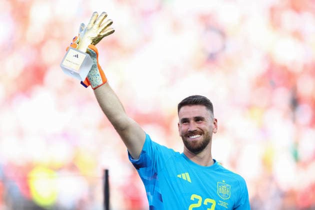 Football, 2026 FIFA World Cup, Final, Unai Simon is the tournament’s best goalkeeper