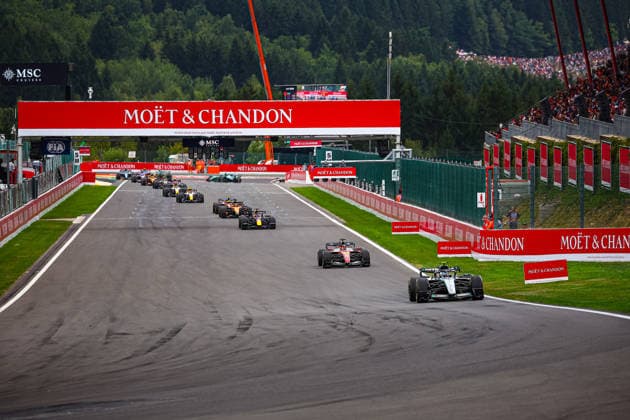 IPA86831496 - 12 Andrea Kimi Antonelli (ITA), INEOS AMG Mercedes W17, during the Belgian Grand Prix at Spa-Francorchamps, July 16–19, 2026, 2026 Formula 1 World Championship, WM, Weltmeisterschaft  Copyright: xFedericoxBasile IPAxSportx xx 86831496