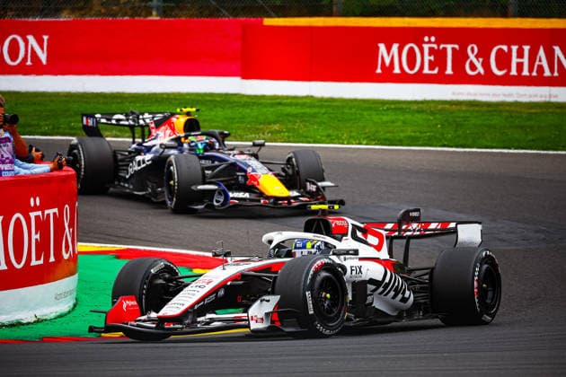 IPA86831940 - 87 Oliver Bearman (GRB), Haas TGR F1 Team VF26, during the Belgian Grand Prix at Spa-Francorchamps, July 16–19, 2026, 2026 Formula 1 World Championship, WM, Weltmeisterschaft  Copyright: xFedericoxBasile IPAxSportx xx 86831940
