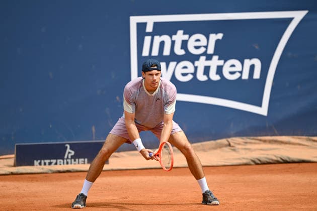 TENNIS - ATP, Tennis Herren Generali Open 2026 KITZBUEHEL,AUSTRIA,20.JUL.26 - TENNIS - ATP World Tour, Generali Open. Image shows Sandro Kopp (AUT).  GEPAxpictures xDanielxSchoenherr
