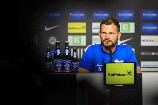 Football, Champions League Qualifiers, Sturm Graz press conference