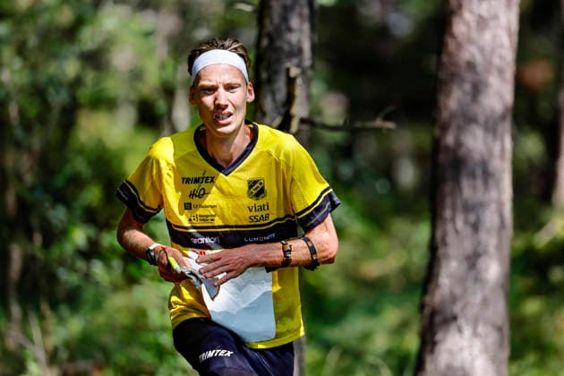 260720 Emil Svensk Stora Tuna OK tvaa i klassen H21 elit under O-Ringen etapp 1 den 20 juli 2026 i Göteborg. *** July 26, 2020: Emil Svensk of Stora Tuna OK finished second in the H21 Elite class during Stage 1 of O Ringen on July 20, 2026, in Gothenburg  Copyright: PETERxHOLGERSSON BB260720PH030
