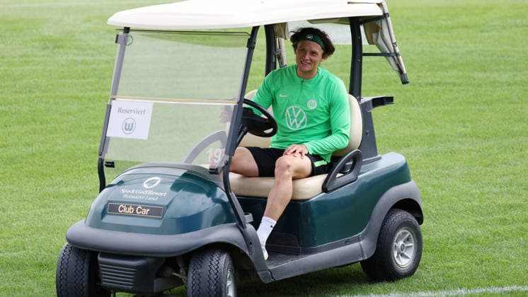 VfL Trainingslager, Weimarer Land Blankenhain, 20.07.2026, Fußball, Herren, Saison 2026 2027, 2. BL, VfL Wolfsburg, Sommer-Trainingslager: Tag 2., Fabian Reese (VfL Wolfsburg) Weimarer Land Niedersachsen Deutschland *** VfL Training Camp, Weimarer Land Blankenhain, July 20, 2026, Soccer, Men s, 2026–2027 Season, 2nd Bundesliga, VfL Wolfsburg, Summer Training Camp Day 2, Fabian Reese, VfL Wolfsburg, Weimarer Land, Lower Saxony, Germany