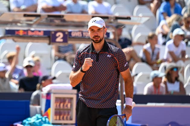 TENNIS - ATP, Tennis Herren Generali Open 2026 KITZBUEHEL,AUSTRIA,20.JUL.26 - TENNIS - ATP World Tour, Generali Open. Image shows Jurij Rodionov (AUT).  GEPAxpictures xDanielxSchoenherr
