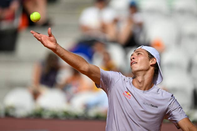 TENNIS - ATP, Tennis Herren Generali Open 2026 KITZBUEHEL,AUSTRIA,20.JUL.26 - TENNIS - ATP World Tour, Generali Open. Image shows Joel Schwaerzler (AUT).  GEPAxpictures xDanielxSchoenherr