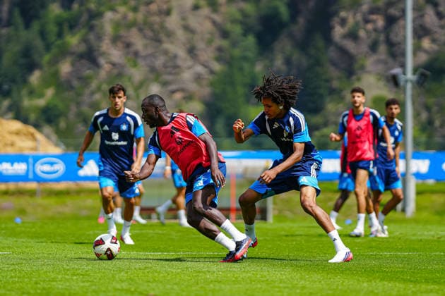 Football, Bundesliga 1, Hamburger SV, training camp